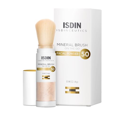 ISDIN Isdinceutics Mineral Brush Facial Powder (0.14 oz).