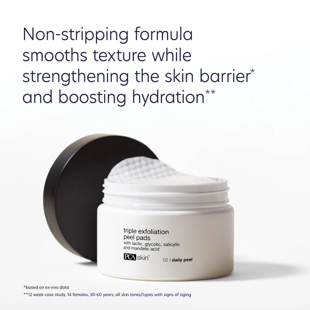 PCA Skin Triple Exfoliation Peel Pads