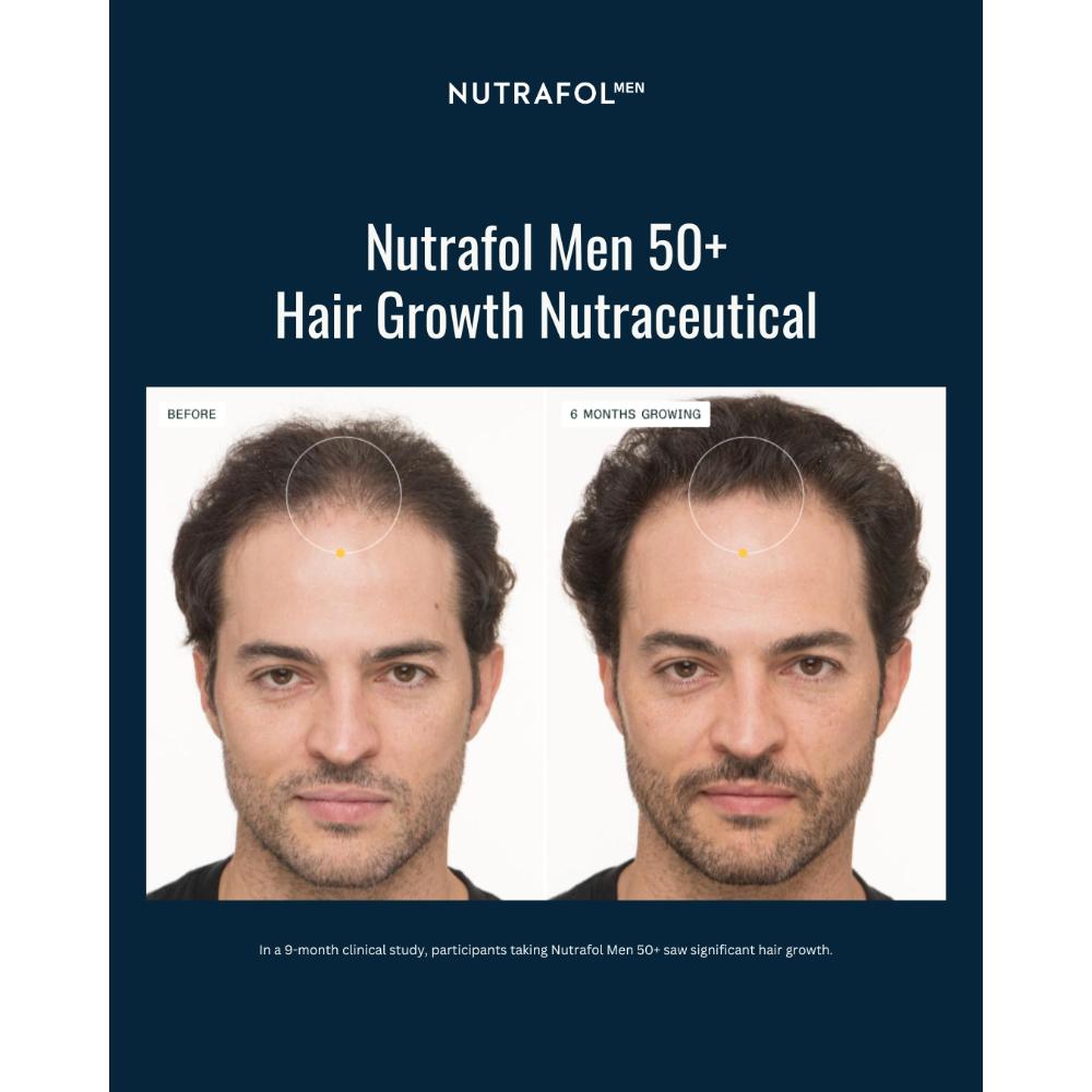 Nutrafol Men's For Men 50+ Hair Growth Pack.