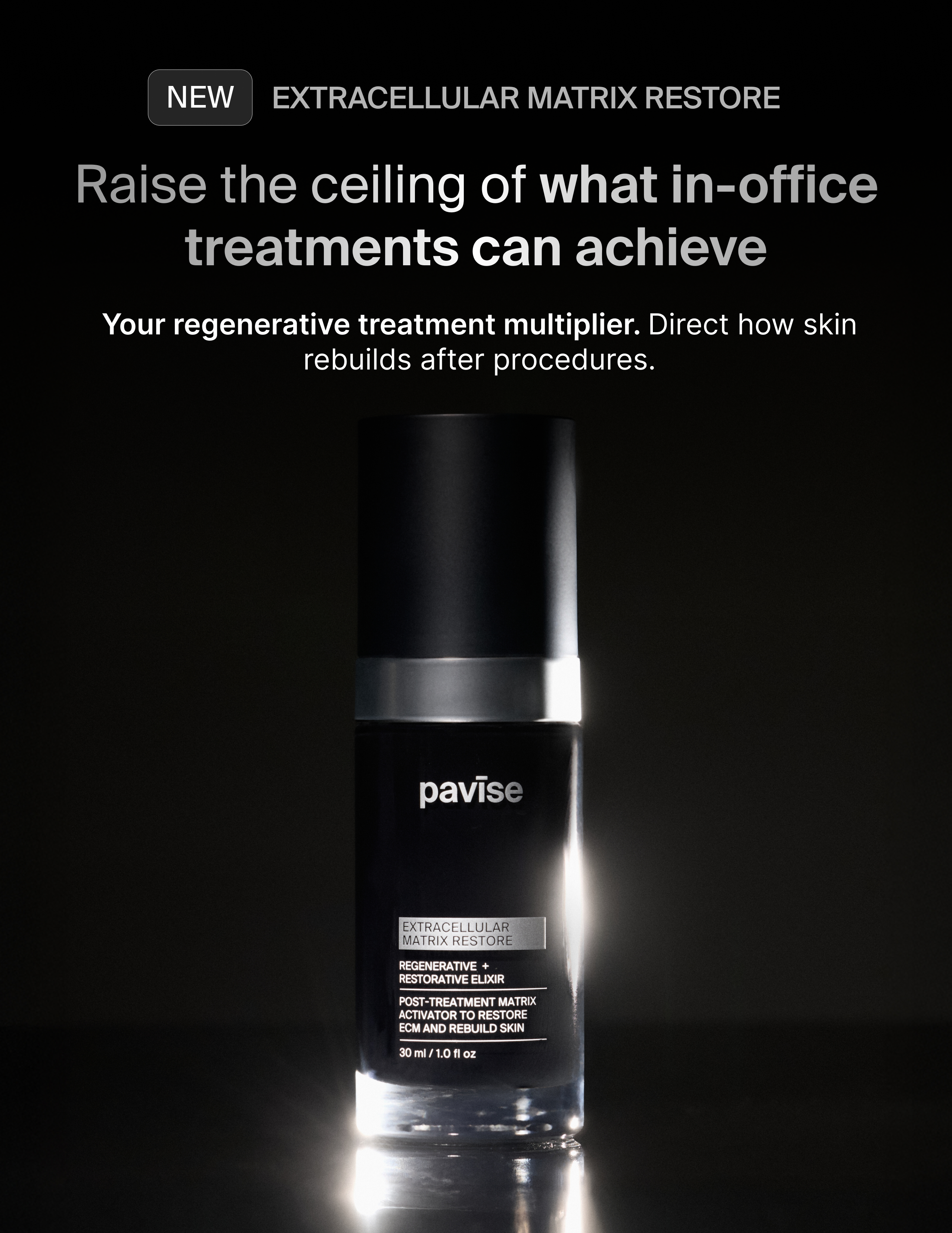 Pavise Extracellular Matrix Restore Regenerative + Restorative Elixir (1 oz)