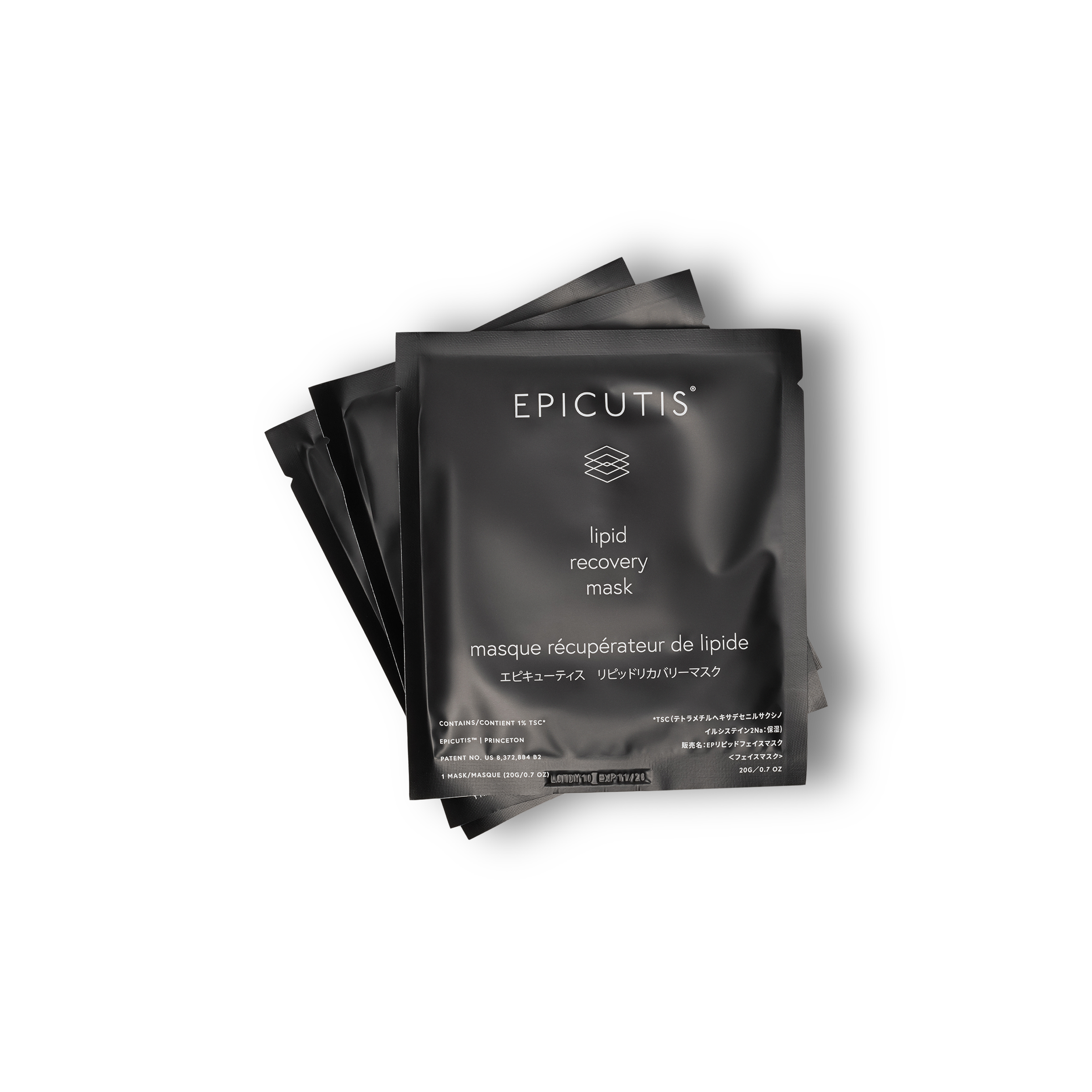 Epicutis Lipid Recovery Mask for Face (5 Count).