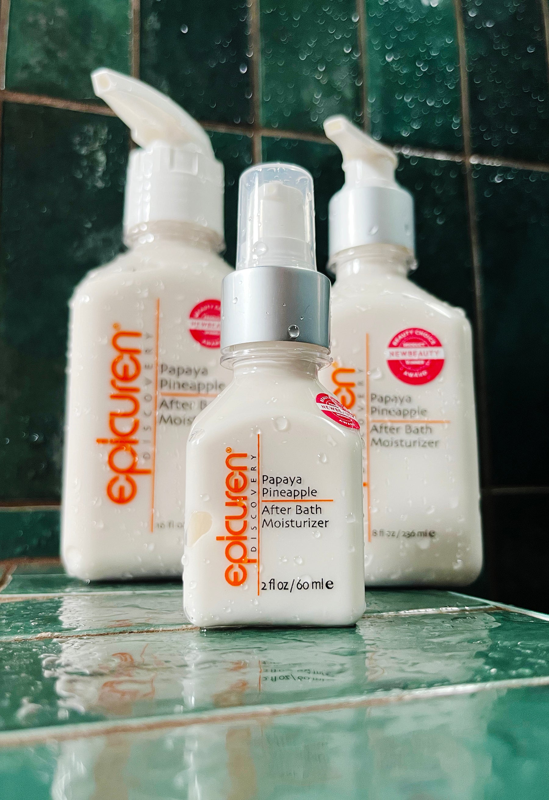 Epicuren Discovery Papaya Pineapple After Bath Moisturizer (16 oz)