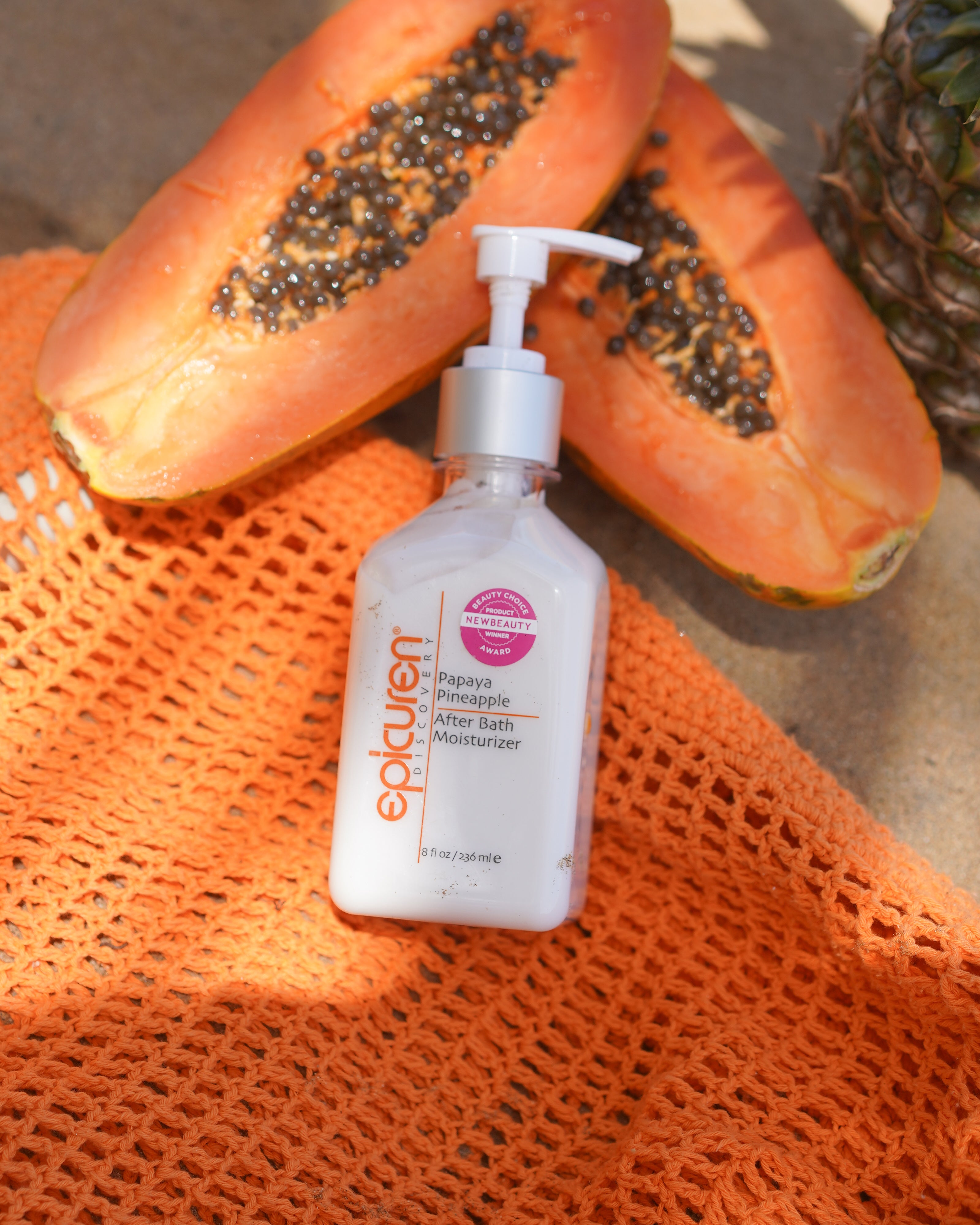 Epicuren Discovery Papaya Pineapple After Bath Moisturizer (16 oz)