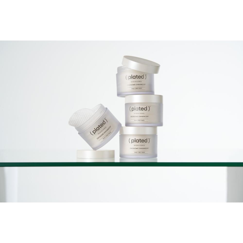 Plated Skin Science Exosome Enhancer Daily Prep Pads (50 Count).