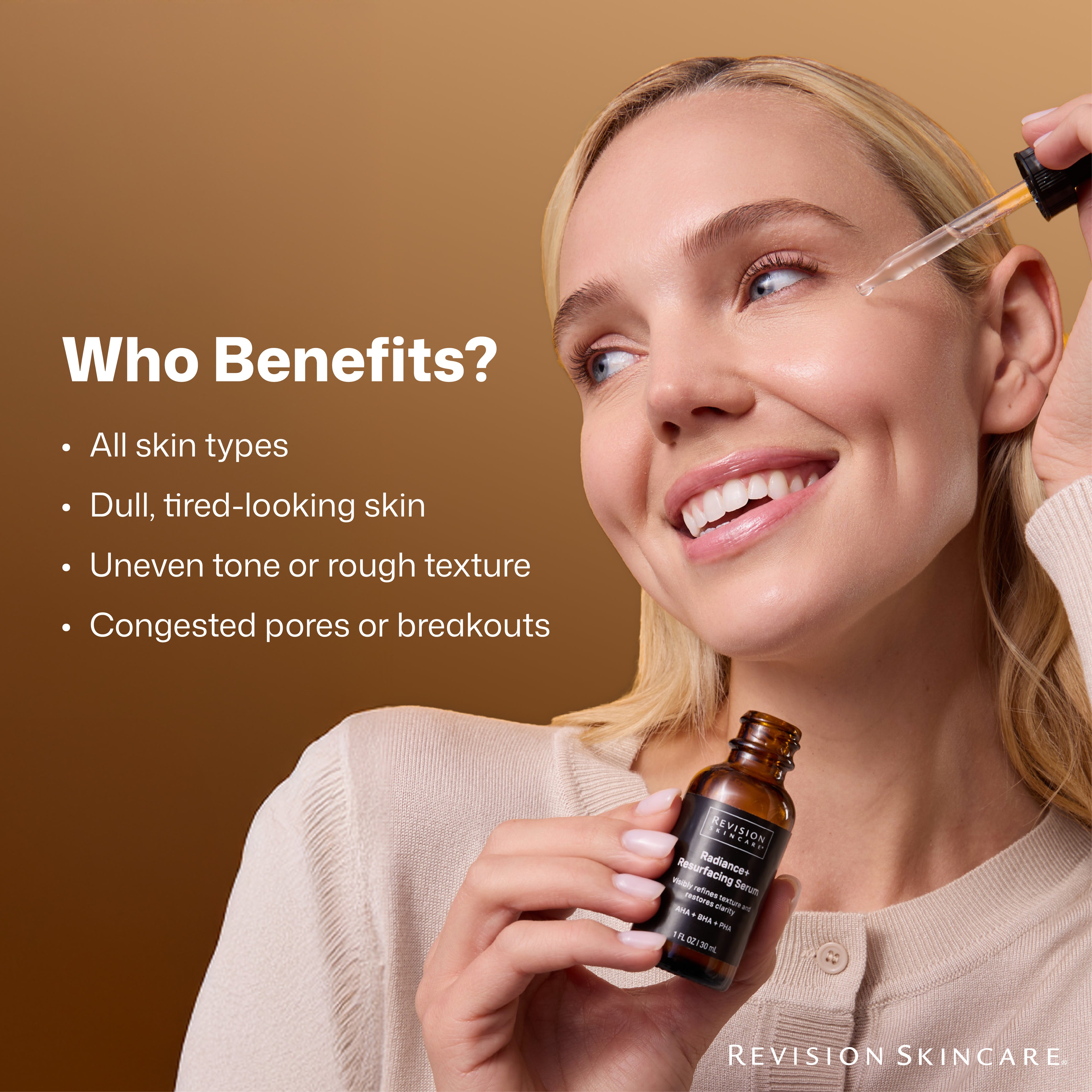 Revision Skincare Radiance+ Resurfacing Serum (1 oz)