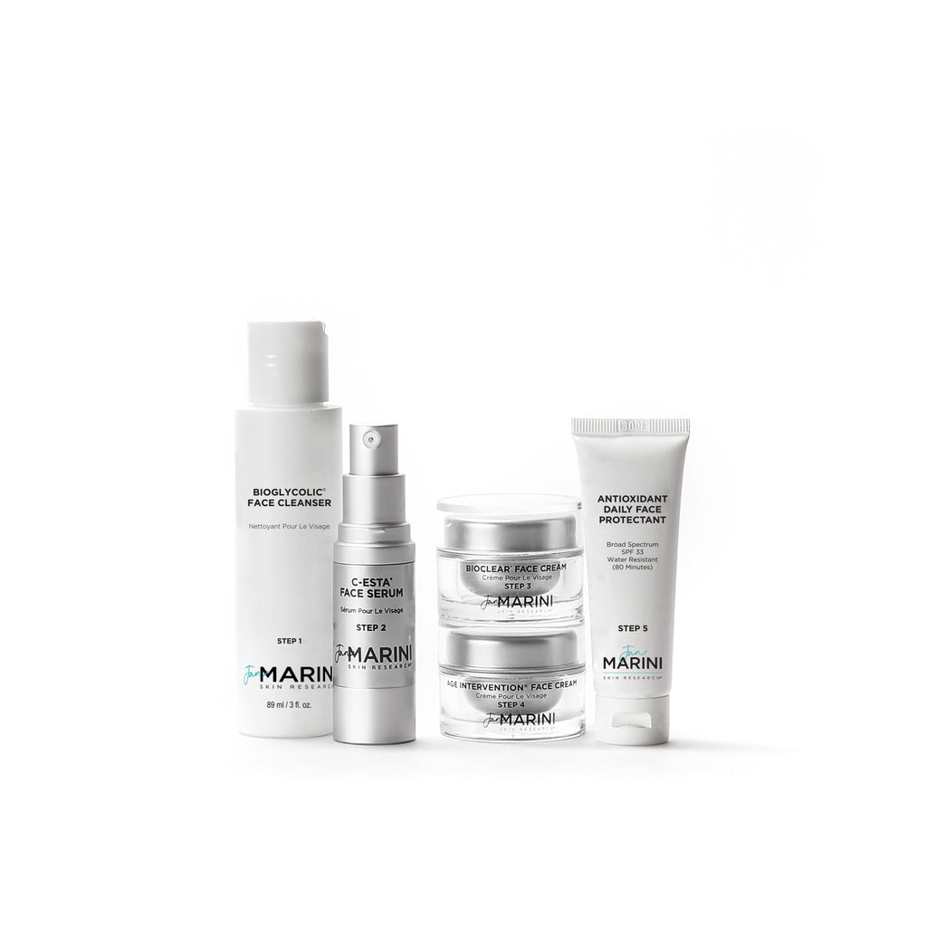 Jan Marini Starter Skin Care Management System for Dry/Very Dry Skin with SPF 33