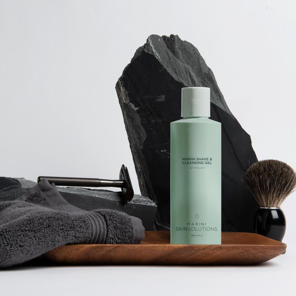 Marini SkinSolutions Shave & Cleansing Gel (6 oz).
