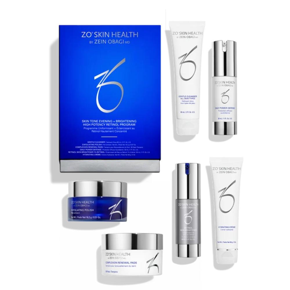 ZO Skin Health Skin Tone Evening + Brightening High Potency Retinol Program