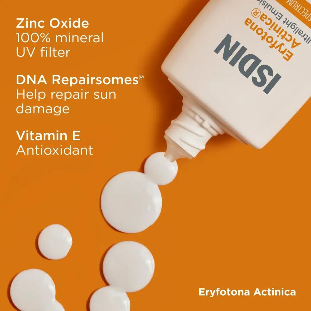ISDIN Photo Eryfotona Actinica Ultralight Emulsion Broad Spectrum SPF 50+ (1.7 oz)
