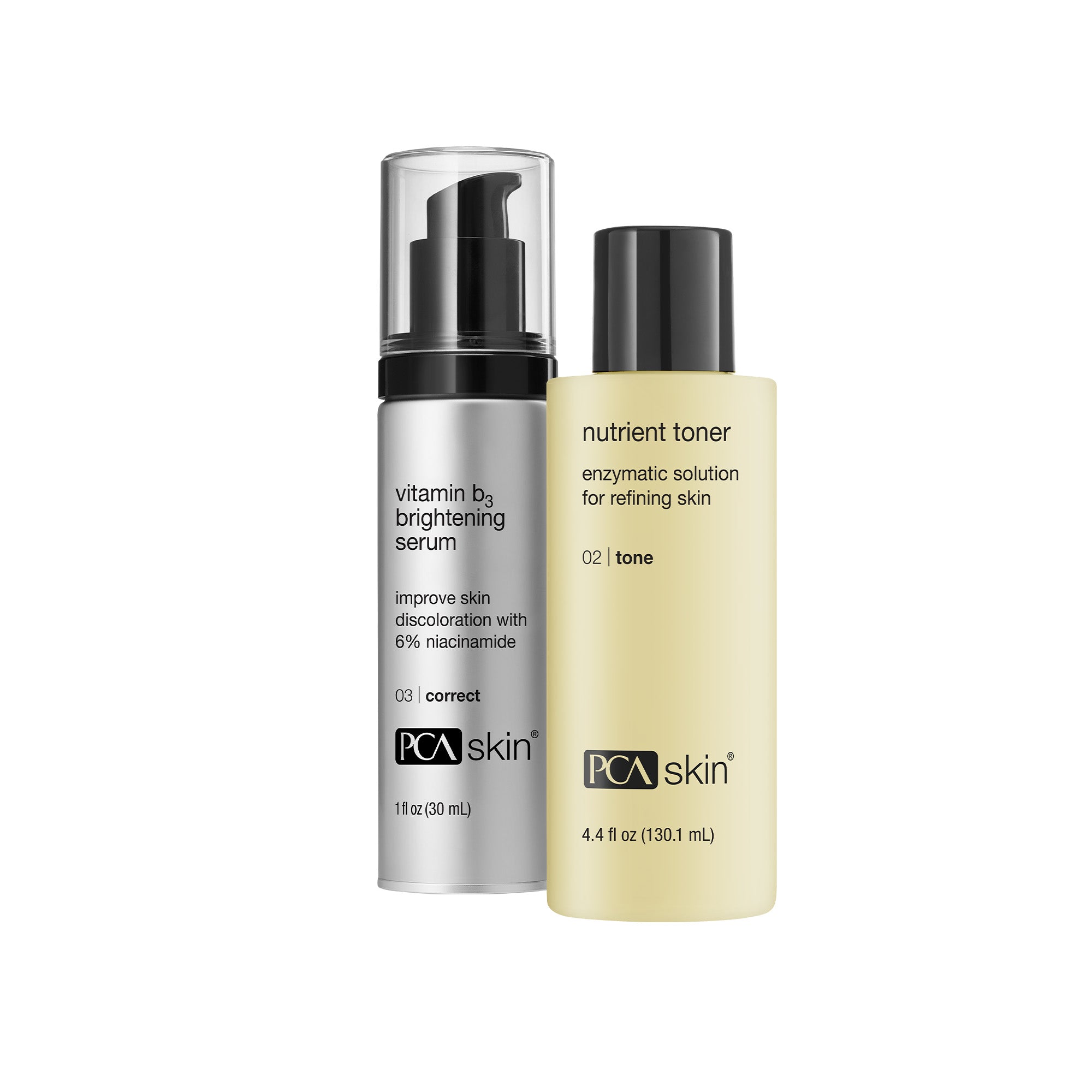 PCA Skin Nourished + Bright Radiant Skin Duo