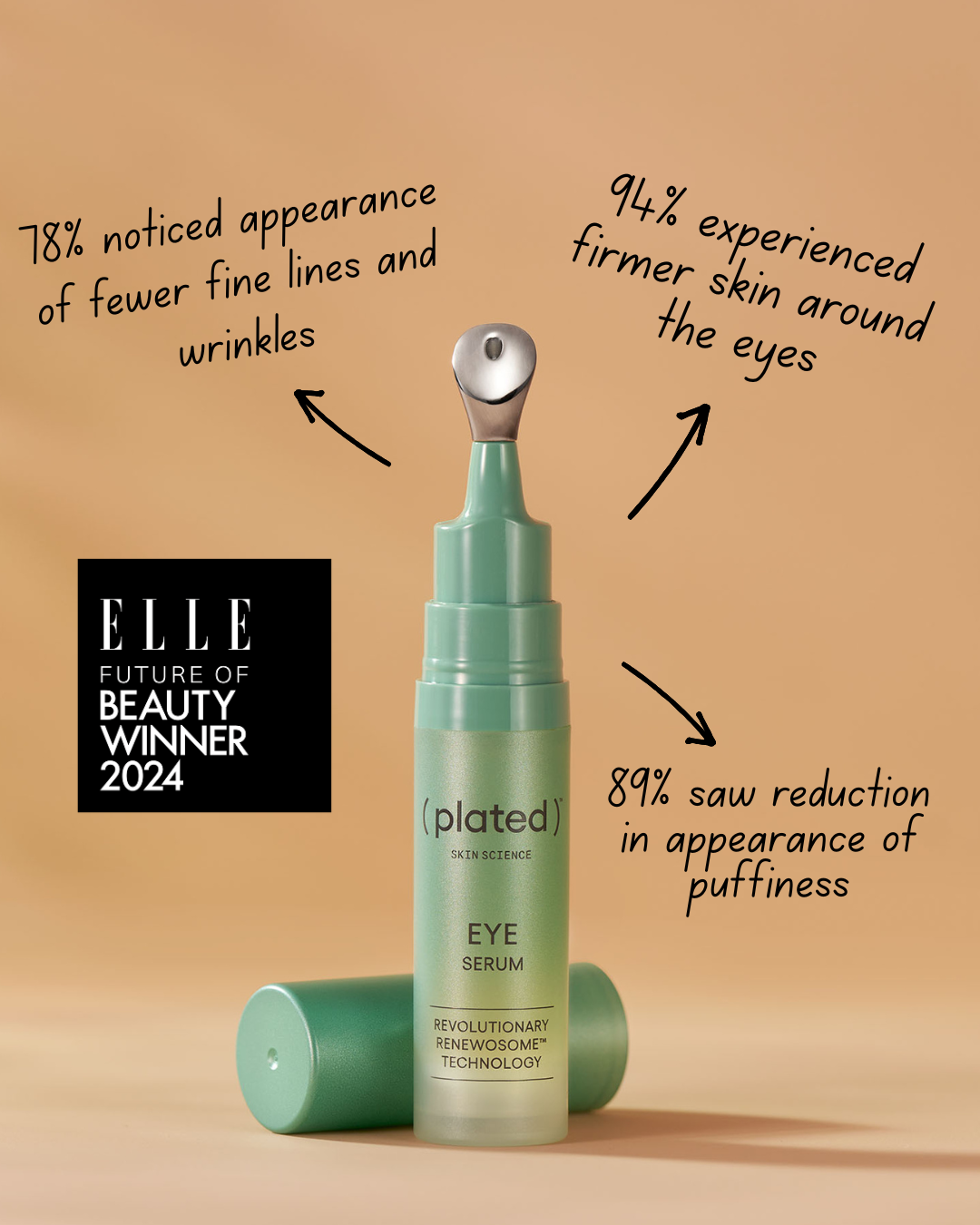 Plated Skin Science EYE Serum (0.27 oz)