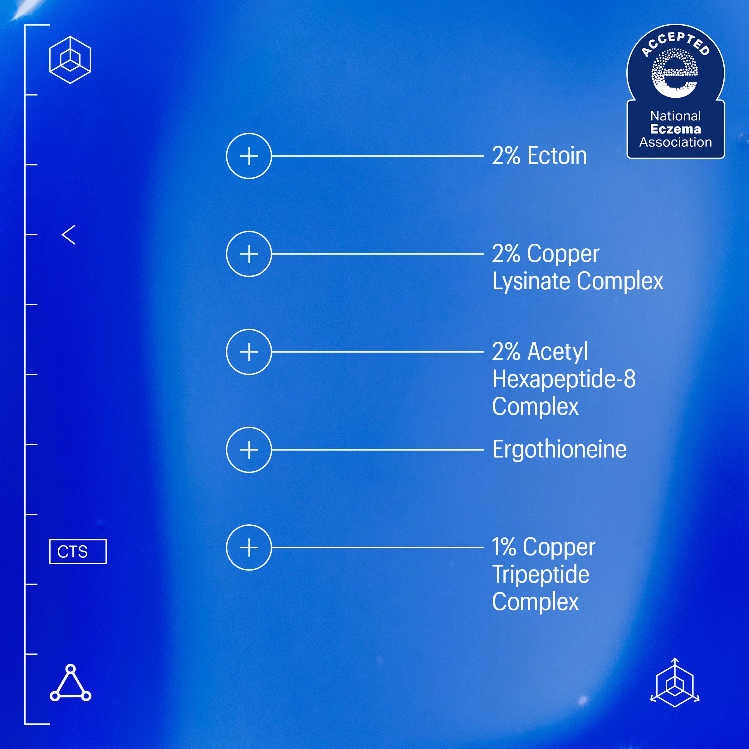 Allies of Skin Copper Tripeptide and Ectoin Advanced Repair Serum (1 oz).