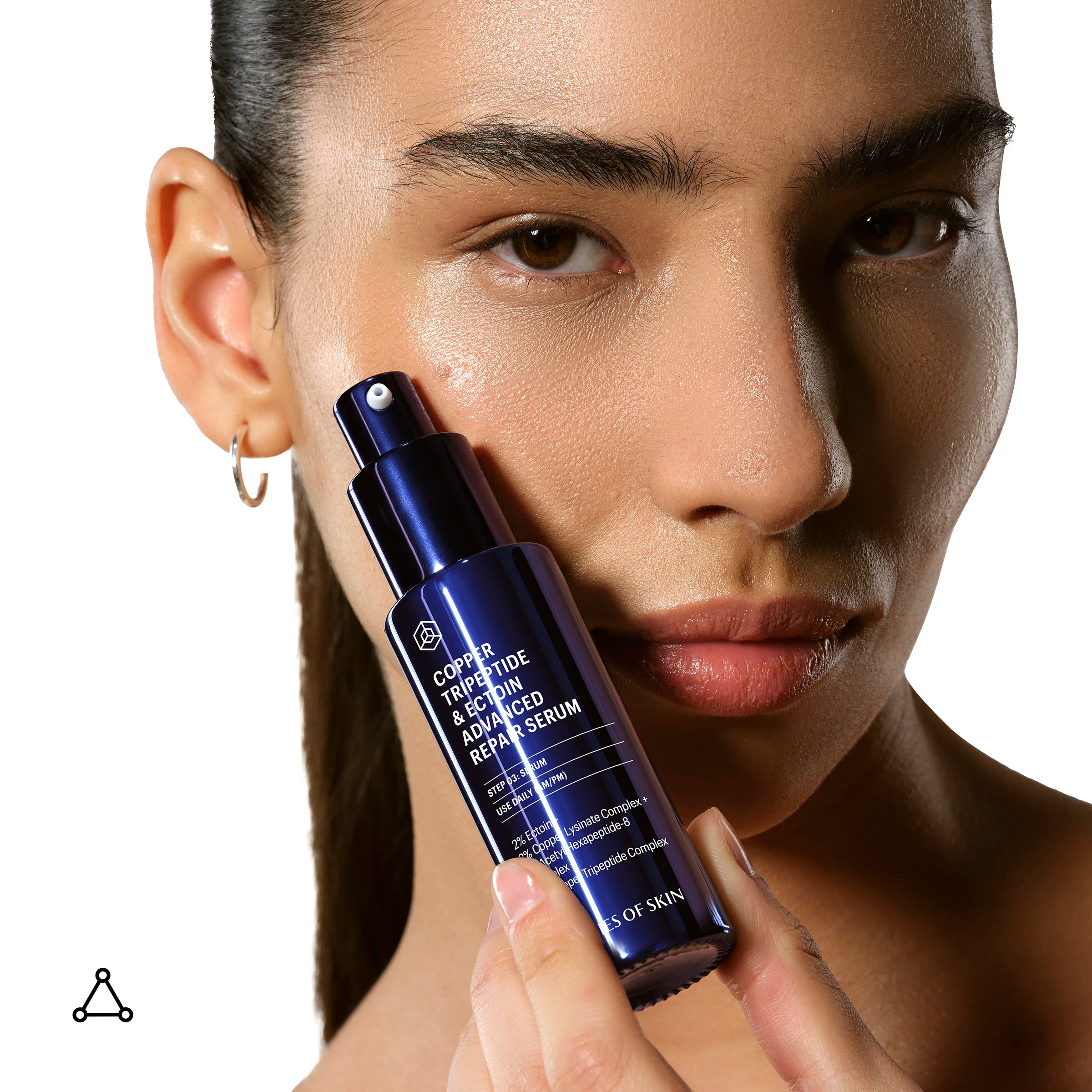 Allies of Skin Copper Tripeptide and Ectoin Advanced Repair Serum (1 oz).