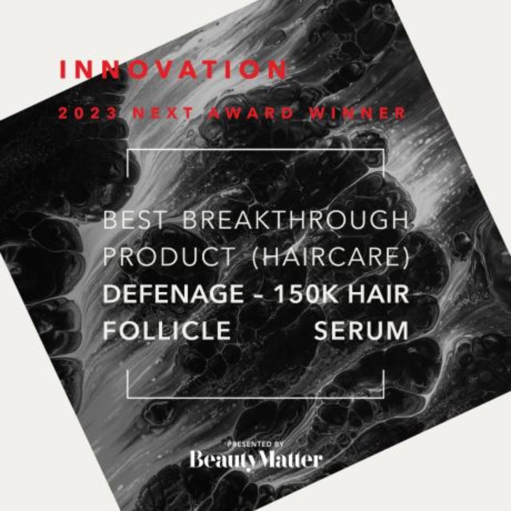 DefenAge 150K Hair Follicle Serum - Men's Edition | 1 Month Supply (1 oz)