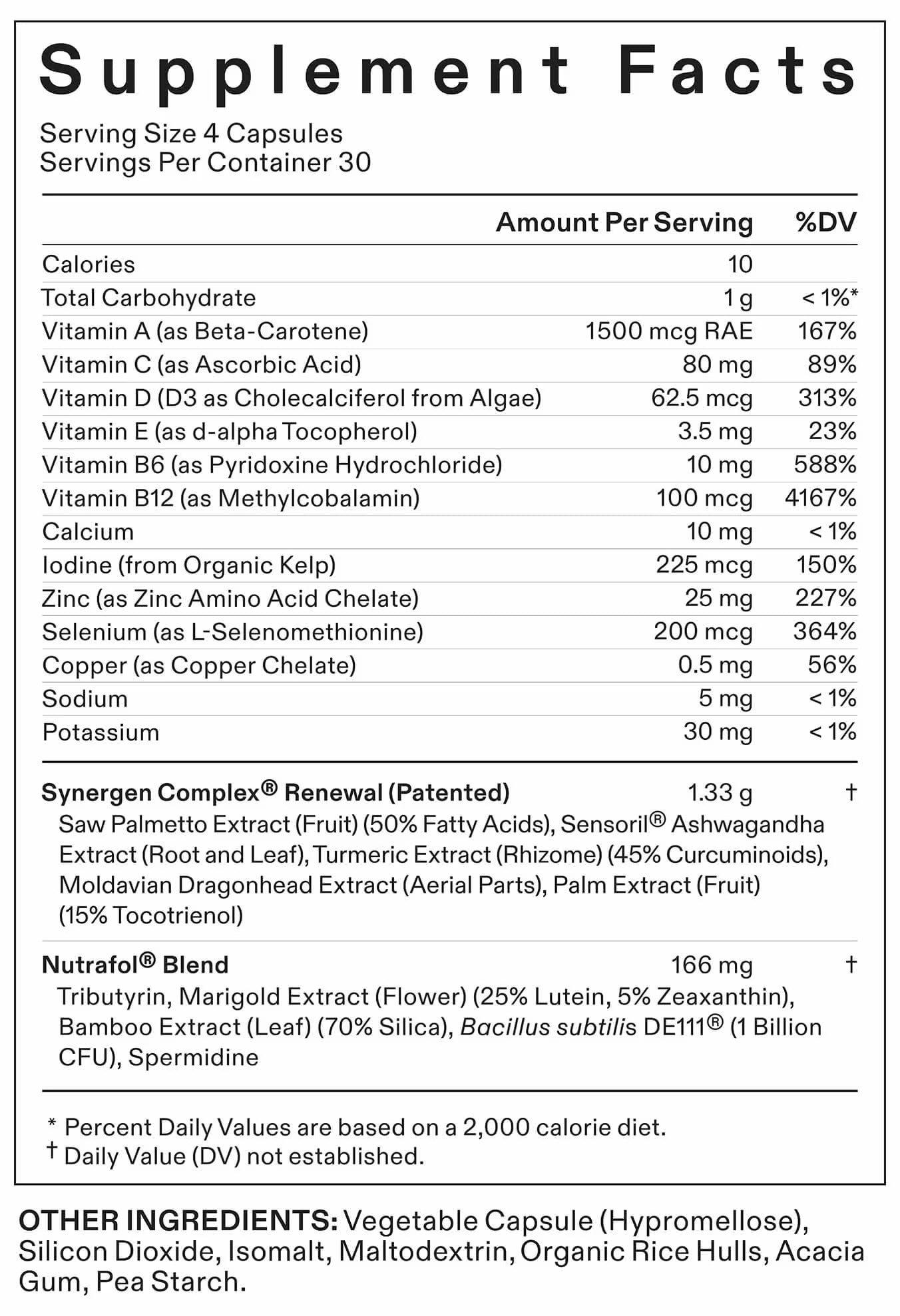 Nutrafol Men's For Men 50+ Hair Growth Nutraceutical (120 Capsules).