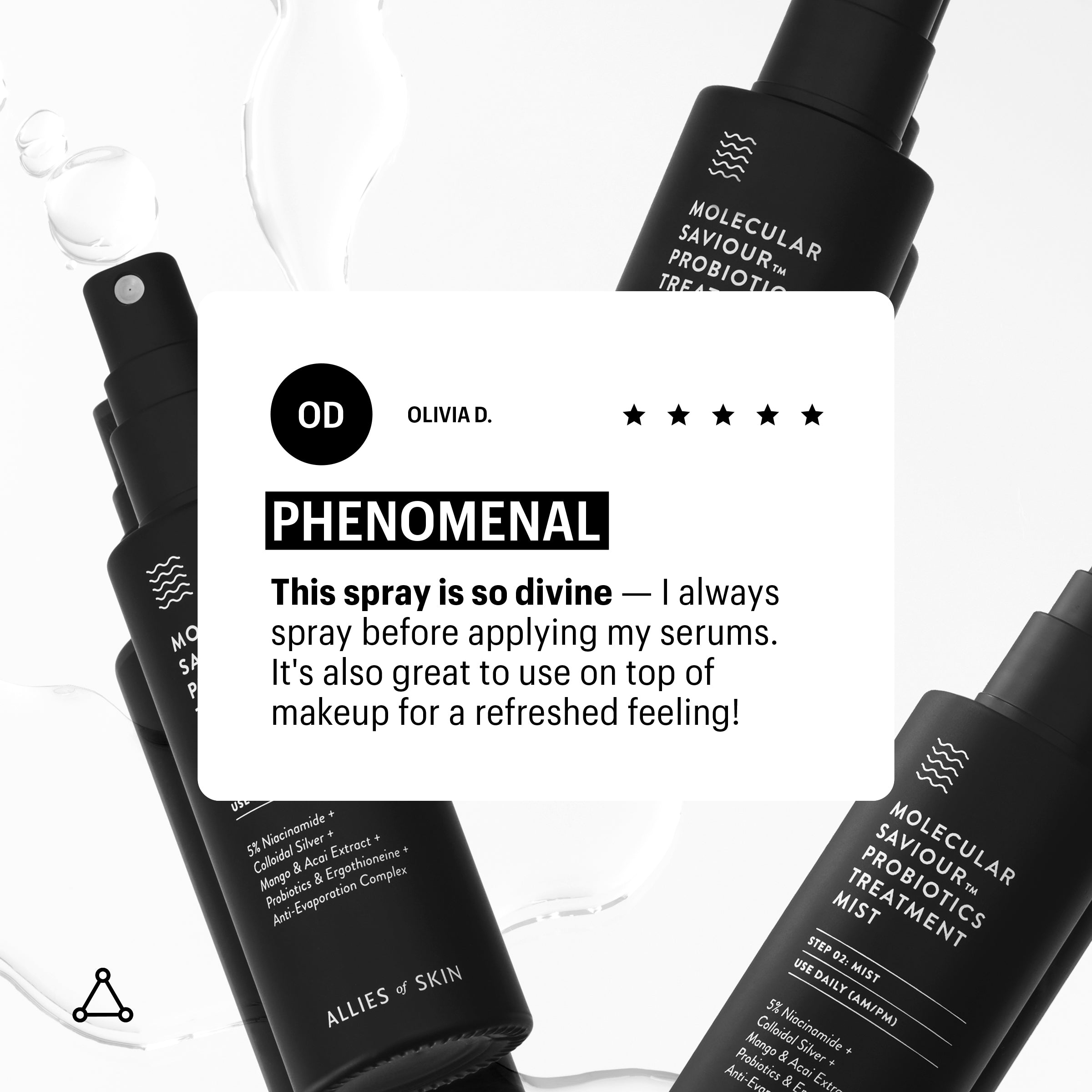 Allies of Skin Molecular Saviour Probiotics Treatment Mist (1.7 oz)